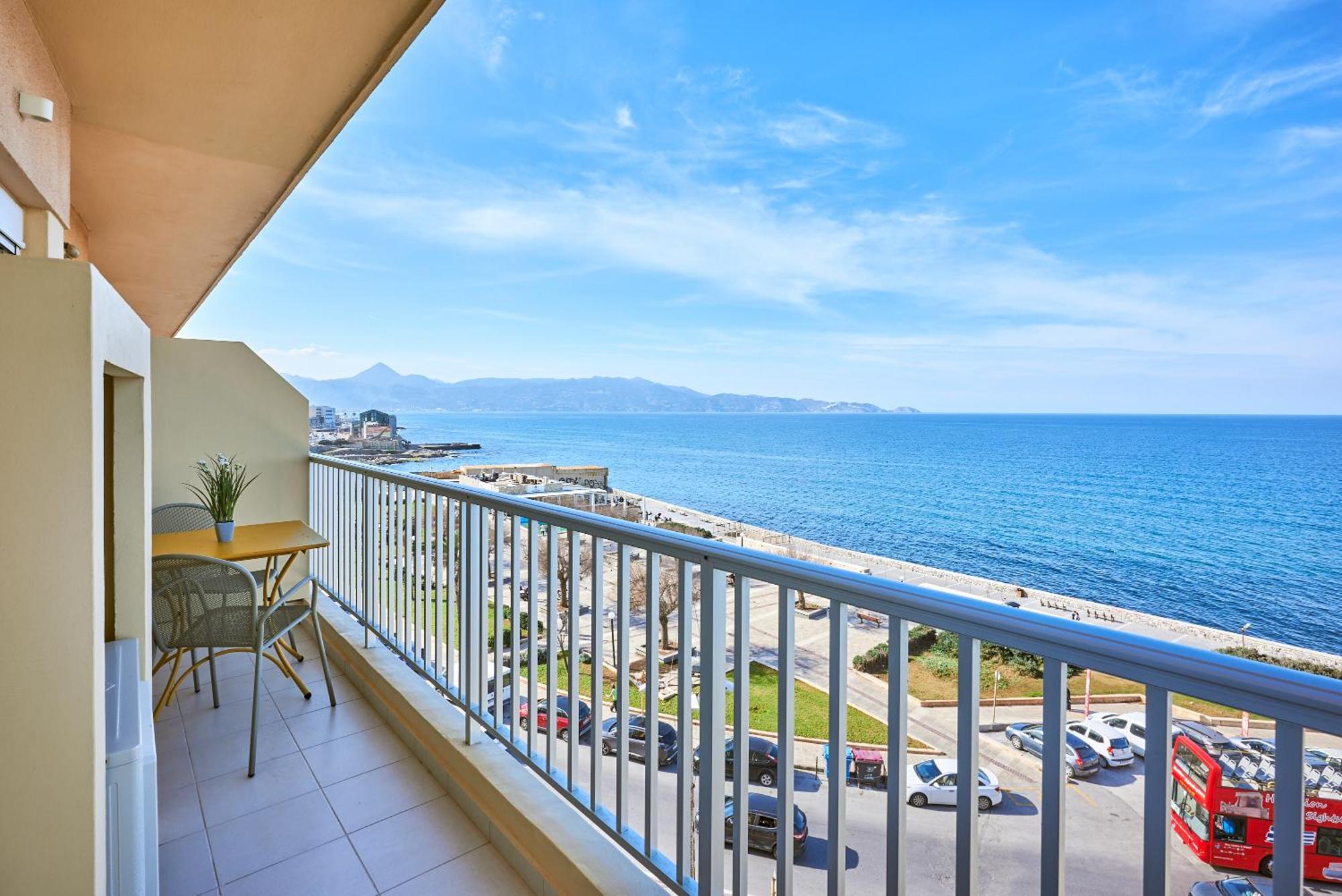 Crete - Heraklion Sea View Apartment 1 Exteriér fotografie